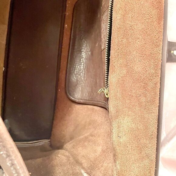 BROWN VINTAGE 1990 COACH BEEKMAN BRIEF MESSENGER ❤️HOST PICK❤️ - Picture 12 of 16